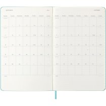 Еженедельник Moleskine, 13 х 21 см 2025-2026 средний / Аквамарин