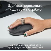 Миша Logitech POP with emoji Graphite (L910-007412)