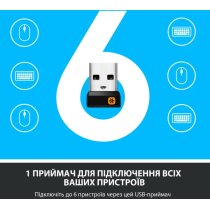 Миша комп'ютерна Logitech M325s Wireless Dark Silver (910-006812)