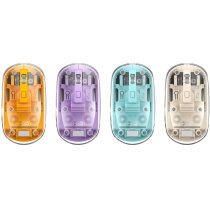 Миша XO M12 Bluetooth wireless transparent Yellow