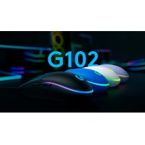 Миша Logitech G102 Lightsync - Lilac - EER