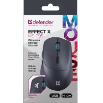 Миша Defender Effect X MS-095 black (52095)