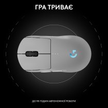 Мыша Logitech G PRO 2 Wireless LIGHTSPEED - WHITE (L910-007302)