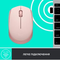 Мыша комп'ютерна Logitech M171 Wireless Mouse, Rose (910-006865)