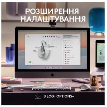 Мыша Logitech MX Master 3S For Mac Performance Wireless Pale Grey (910-006572)