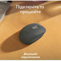 Миша Logitech M196 Bluetooth Graphite (L910-007459)