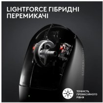 Миша Logitech Pro X Superlight 2 Lightspeed Black (910-006630)