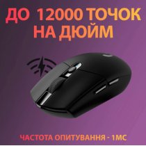 Мыша Logitech Wireless Gaming Mouse G305 Black