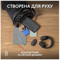 Миша Logitech Pebble Mouse 2 M350s Tonal Graphite (910-007015)