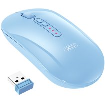 Мыша XO M13 Tri-mode Bluetooth Wireless Silent Blue