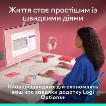 Клавиатура Logitech POP Icon Keys ROSE US INT'L (L920-013073)