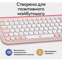 Клавиатура Logitech POP Icon Keys ROSE US INT'L (L920-013073)