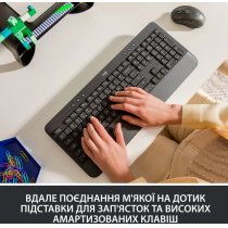 Клавиатура Logitech Signature K650, UA, Graphite (920-010945)