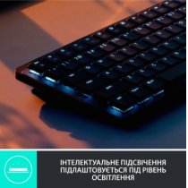Клавіатура Logitech MX Mechanical Mini Minimalist Wireless  Graphite (920-010780)