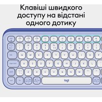 Клавиатура Logitech POP Icon Keys LILAC US INT'L (L920-013074)