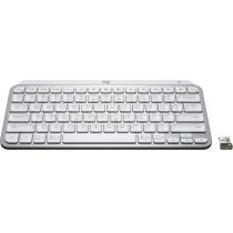 Клавіатура Logitech MX Keys Mini For Business, PALE, US, GREY (920-010609)
