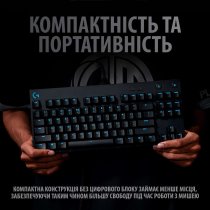Клавиатура Logitech G PRO Mechanical Gaming USB Black (920-009392)
