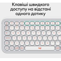 Клавиатура Logitech POP Icon Keys OFF WHITE US INT'L (L920-013072)