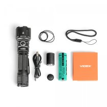 Портативний світлодіодний ліхтарик VIDEX VLF-A376 3600Lm 5000K