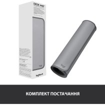 Коврик для мыши Logitech Desk Mat Studio Series Mid Grey (956-000052)