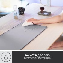 Коврик для мыши Logitech Desk Mat Studio Series Mid Grey (956-000052)