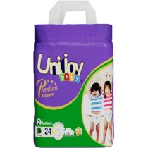 Підгузки UNIJOY Premium 24 шт S 3-6 кг