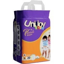 Підгузки UNIJOY Premium 20 шт L 9-14 кг