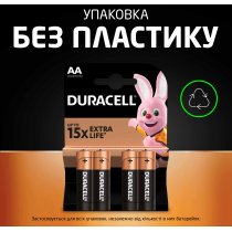 Батарейка щелочная DURACELL LR06 MN1500 18 шт. в упаковці
