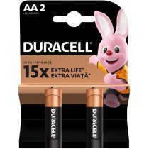 Батарейка щелочная DURACELL АА MN1500 2шт. в упаковке