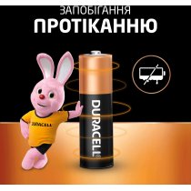 Батарейка щелочная DURACELL АА MN1500 2шт. в упаковке