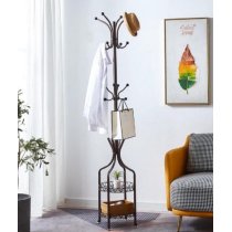 Вешалка напольная Платана (VKY-6150) черная
