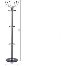 Вешалка для одежды напольная Рябина (VKY-6256) PVC темно-коричневая