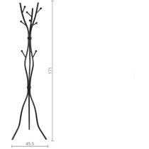 Вешалка для одежды напольная Сакура (VKY-6021W) белая