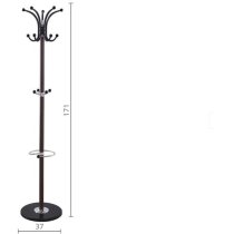 Вешалка для одежды напольная Черемуха (VKY-6238) PVC темно-коричневая