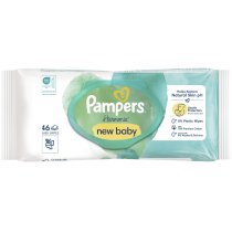 Дитячі вологі серветки Pampers Harmonie New baby, 46 шт