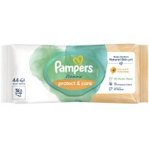 Дитячі вологі серветки Pampers Harmonie Protect&Care з календулою, 44 шт