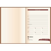 Ежедневник недатированный Cabinet, LIZARD, синий, A5