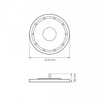 Світильник LED висотний ХайБей VIDEX 100W 5000K 12000Lm 220V чорний