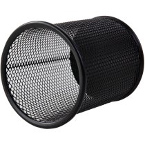 Підставка для ручок Deli кругла металева чорна