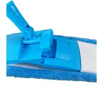 Швабра з мікрофіброю, телескоп, в упаковці з гачком 124 см (44х13), ТМ МД (основа)