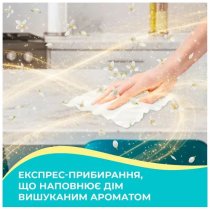 Серветки вологі господарчі Pani Blysk універсальні з клапаном,зелена свіжість, 48шт