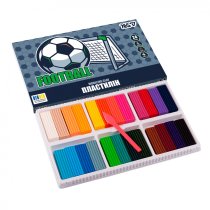 Пластилін Yes, 24  кольори, 480г "Football"