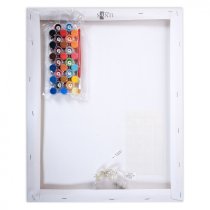 Картина за номерами SANTI "Північне сяйво", 40*50см, LED підсвітка