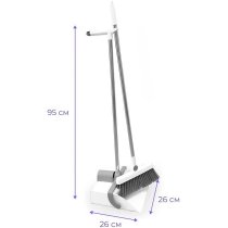 Набір для прибирання  (совок складаний та щітка) ТМ МД