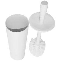 Йоржик для унітазу з піддоном Igeax Practiko білий