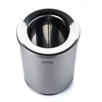 Урна для сміття ТМ АТМА  11л R-LINE з кришкою та тримачем мішка