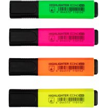 Набор 4 тестовые маркера ECONOMIX в блистере, неоновые цвета