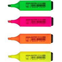 Набор 4 тестовые маркера ECONOMIX в блистере, неоновые цвета
