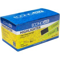 Маркер текстовий ECONOMIX 1-5 мм, колір жовтий