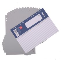 Разделитель страниц пластиковый Deli, РР, А4, цифровой 1-31